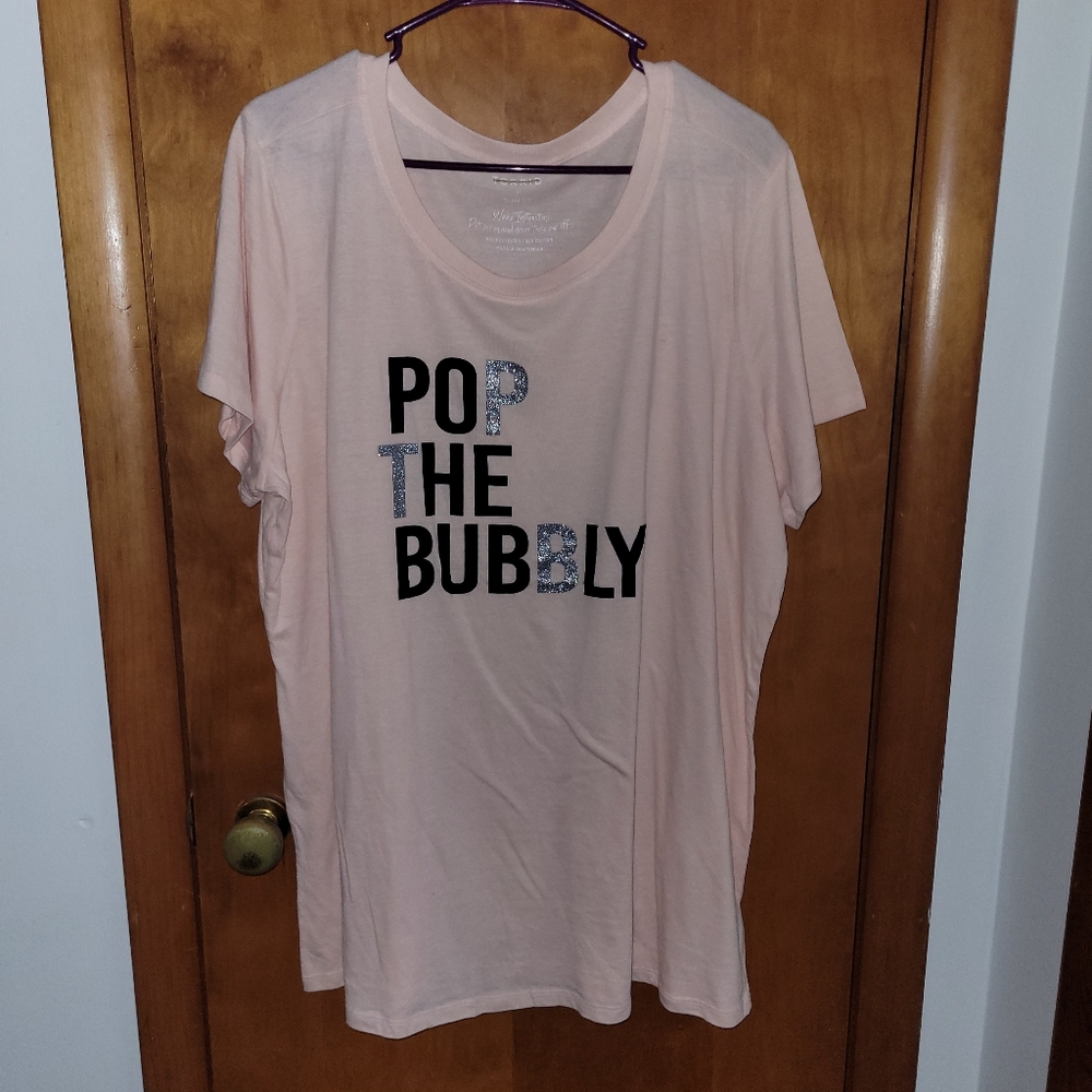 Torrid "pop the bubbly" T-shirt